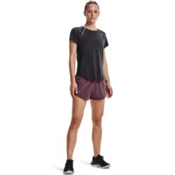 Short Femme Under Armour Speedpocket Perf -Promos Randonnée Boutique 1361379 554 2