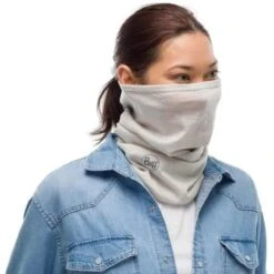 Tour De Cou Buff Lightweight Merino Wool Solid Cloud -Promos Randonnée Boutique BU113010.003.10.00 2