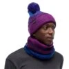 Tour De Cou Buff Knitted & Fleece Masha Purplish