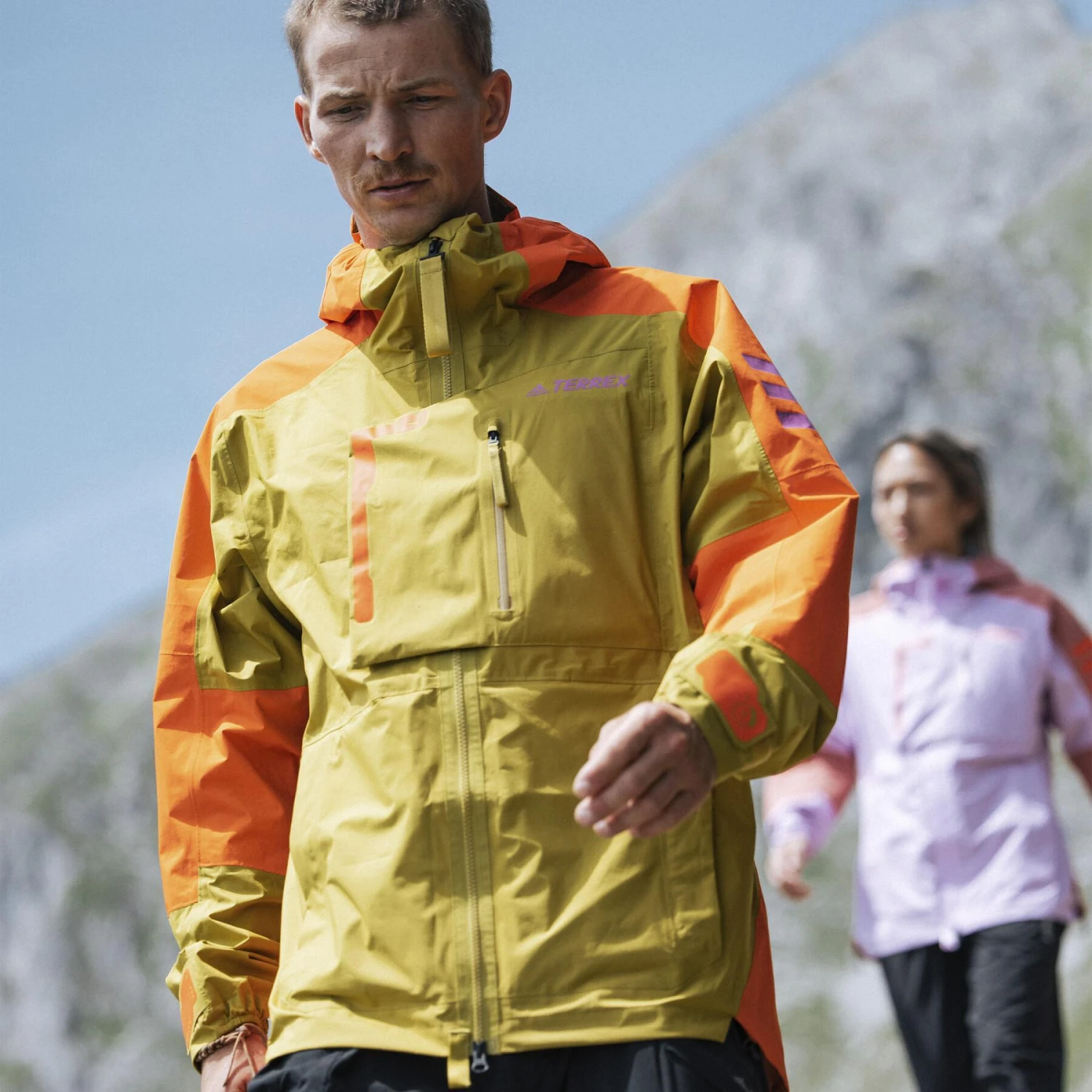 Veste Imperméable De Randonnée Adidas Terrex Xploric Rain.Rdy 3 Veste Imperméable De Randonnée Adidas Terrex Xploric Rain.Rdy – Image 3