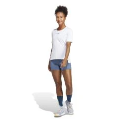 Short Femme Adidas Terrex Multi -Promos Randonnée Boutique adidas hz1379 5 apparel on model walking view white