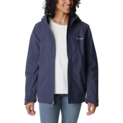 Veste Femme Columbia Omni-Tech Ampli-Dry Shell 8 Veste Femme Columbia Omni-Tech Ampli-Dry Shell -Promos Randonnée Boutique columbia 1938973 466 bleu marine 3