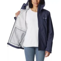 Veste Femme Columbia Omni-Tech Ampli-Dry Shell 9 Veste Femme Columbia Omni-Tech Ampli-Dry Shell -Promos Randonnée Boutique columbia 1938973 466 bleu marine 4