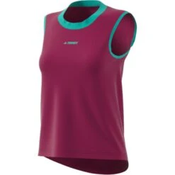 Débardeur Femme Adidas Terrex Graphic -Promos Randonnée Boutique gp0047 app virtual standard white