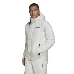 Veste Adidas Terrex MYSHELTER PrimaLoft Padded -Promos Randonnée Boutique gq3697 app on model standard white