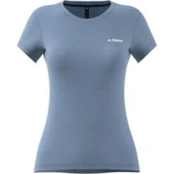 T-shirt Femme Adidas Terrex Tivid -Promos Randonnée Boutique gv1604 app virtual front white