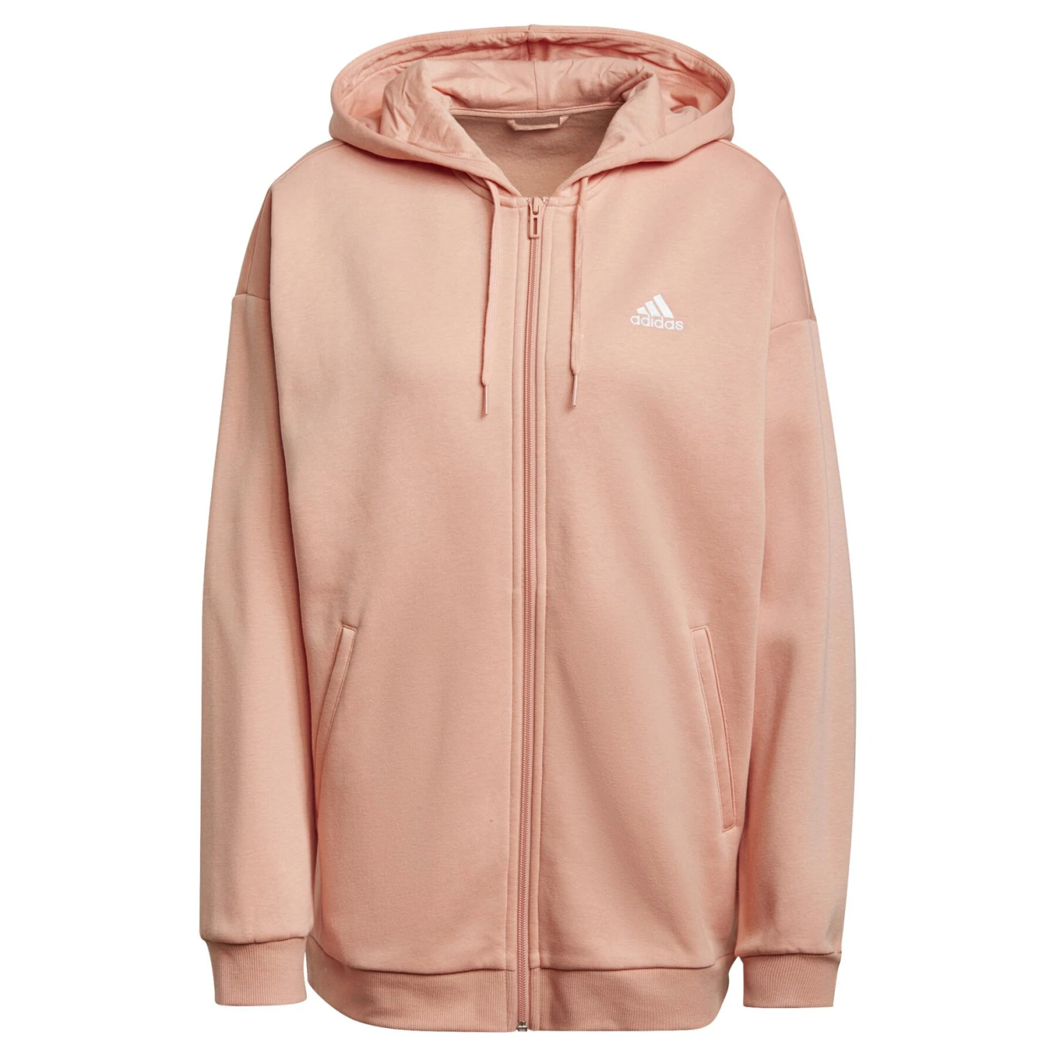 Veste Femme Adidas Essentials Small Logo Full-Zip 1 Veste Femme Adidas Essentials Small Logo Full-Zip