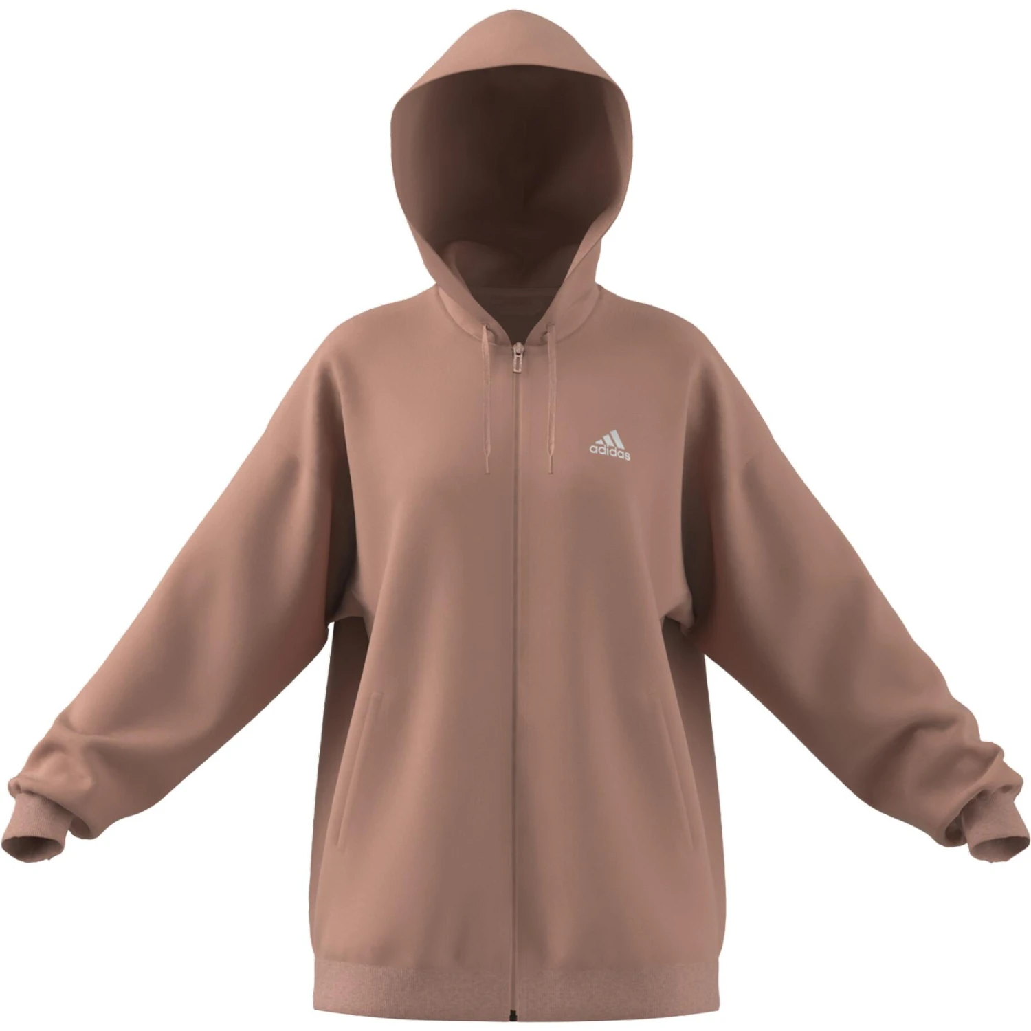 Veste Femme Adidas Essentials Small Logo Full-Zip 6 Veste Femme Adidas Essentials Small Logo Full-Zip – Image 6