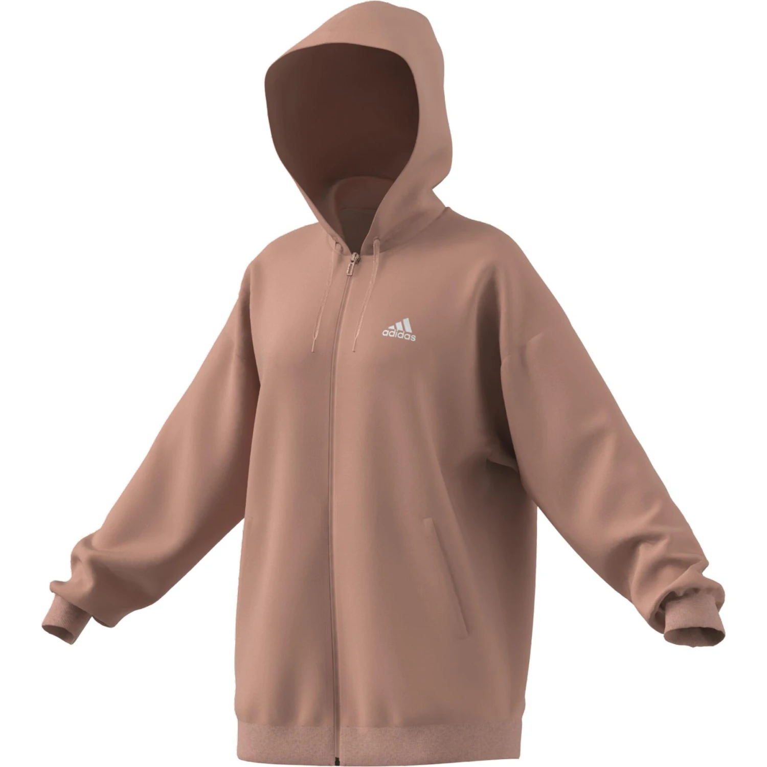 Veste Femme Adidas Essentials Small Logo Full-Zip 4 Veste Femme Adidas Essentials Small Logo Full-Zip – Image 4