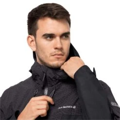Veste Imperméable Jack Wolfskin DNA Rhapsody -Promos Randonnée Boutique jack wolfskin 1114911 6350 5 dna rhapsody jacket m phantom