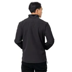 Veste Imperméable Jack Wolfskin Crestview 6 Veste Imperméable Jack Wolfskin Crestview -Promos Randonnée Boutique jack wolfskin 1305471 6000 2 crestview jacket men black