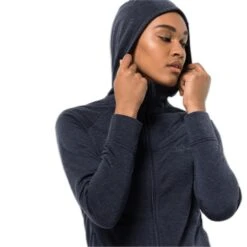 Polaire à Capuche Femme Jack Wolfskin Waldsee (GT) [Taille 2XL] -Promos Randonnée Boutique jack wolfskin 1710691 1010 3