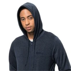 Polaire à Capuche Jack Wolfskin Waldsee -Promos Randonnée Boutique jack wolfskin 1710701 1010 3