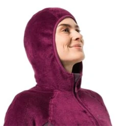 Polaire à Capuche Zippé Femme Jack Wolfskin Rotwand (GT) [Taille 2XL] -Promos Randonnée Boutique jack wolfskin 1710741 1014 4