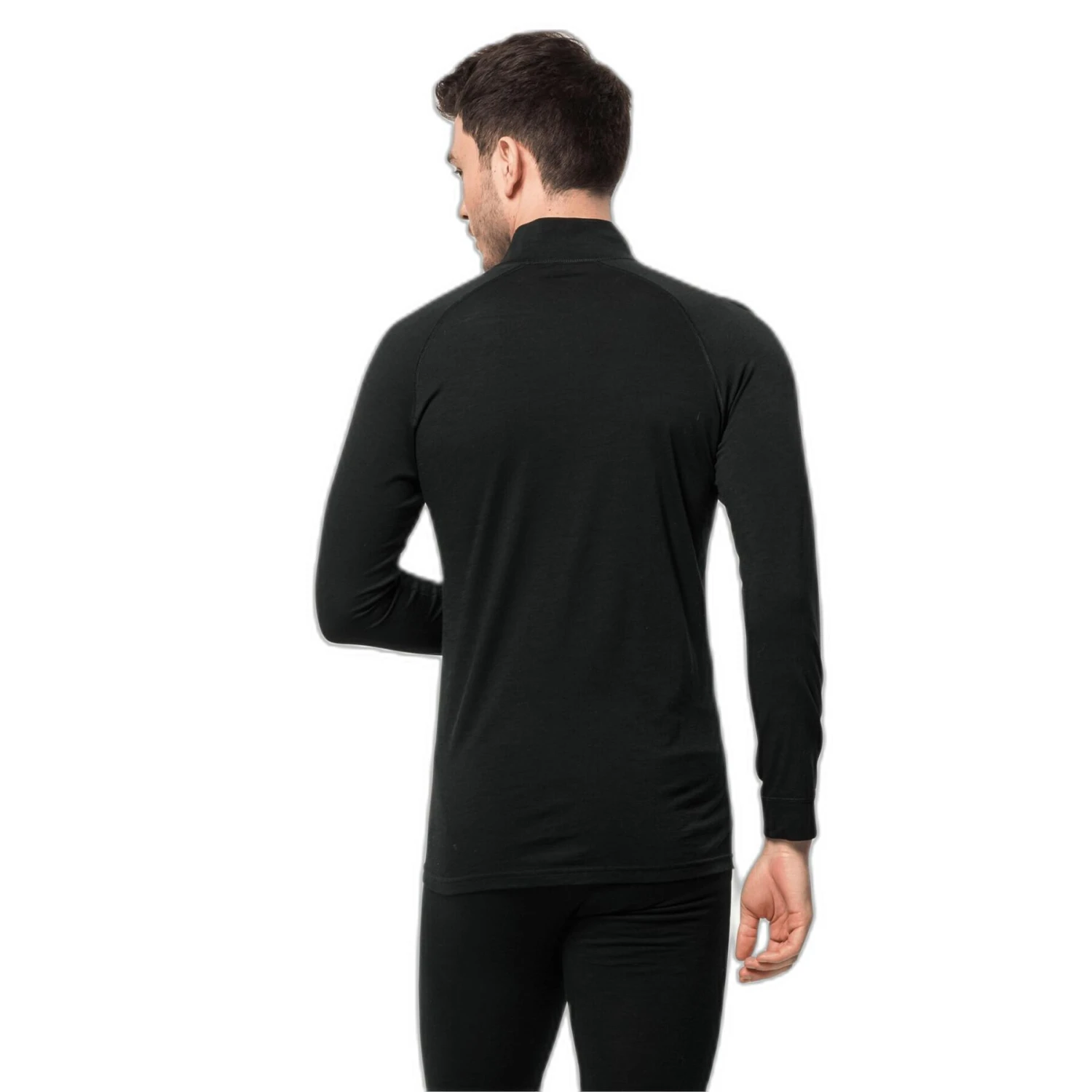 T-shirt Technique Manches Longues Laine Jack Wolfskin Alpspitze 2 T-shirt Technique Manches Longues Laine Jack Wolfskin Alpspitze – Image 2