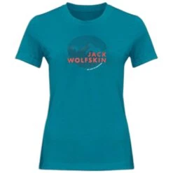 T-shirt Femme Jack Wolfskin Hiking Graphic -Promos Randonnée Boutique jack wolfskin 1808941 1395 4