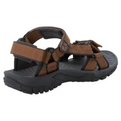 Sandales De Randonnée Jack Wolfskin Lakewood Ride GT -Promos Randonnée Boutique jack wolfskin 4019021 5311 3 f350 lakewood ride sandal m brown black
