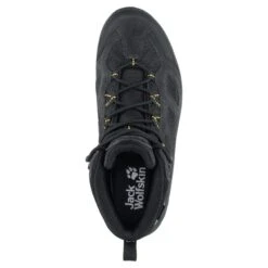 Chaussures De Randonnée Jack Wolfskin Vojo 3 Texaporeid Mid [Taille 42] -Promos Randonnée Boutique jack wolfskin 4042461 6055 9 f380 vojo 3 texapore mid m black burly yellow xt
