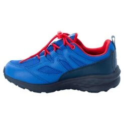 Chaussures De Randonnée Enfant Jack Wolfskin Unleash 4 Speed Texapore -Promos Randonnée Boutique jack wolfskin 4051951 1195 4 f340 unleash 4 speed texapore k blue red