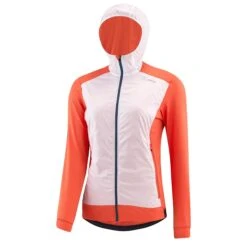 Loeffler Veste Imperméable à Capuche Hybride Femme Löffler Light