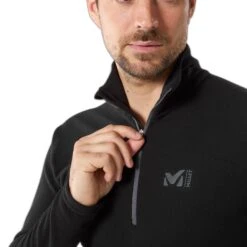 Polaire Millet Light Grid -Promos Randonnée Boutique millet miv9468 0247 noir 3