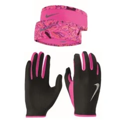 Kit Gants+Bandeau Femme Nike Run