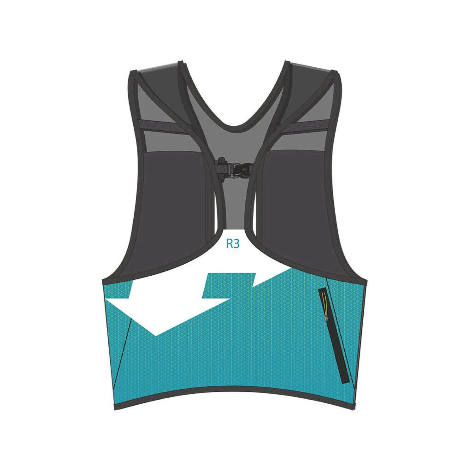 Sac à Dos De Trail RaidLight Ultralight 3L 4 Sac à Dos De Trail RaidLight Ultralight 3L – Image 4